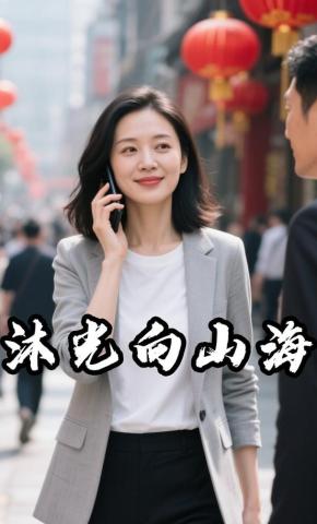 短剧《沐光向山海》海报