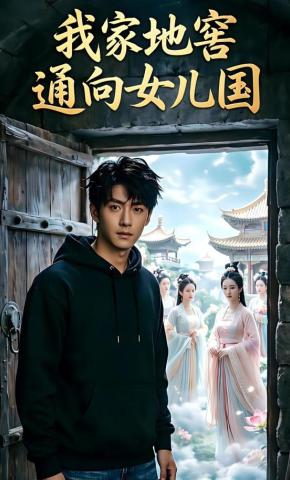 短剧《我家地窖通向女儿国》海报