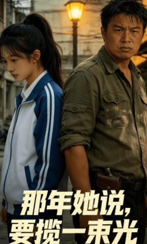 短剧《那年她说，要揽一束光》海报