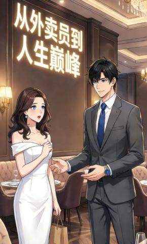 短剧《从外卖员到人生巅峰》海报