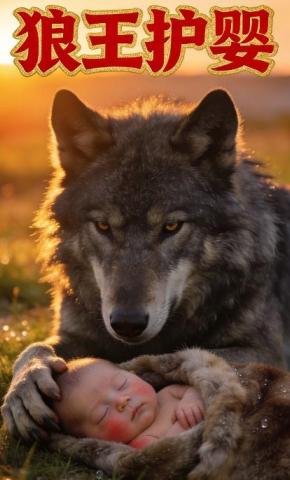 短剧《狼王护婴》海报