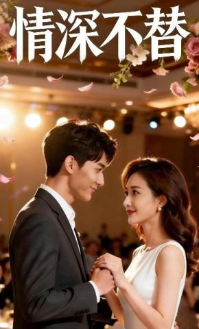 短剧《情深不替》海报