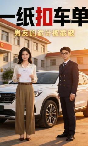 短剧《一纸扣车单，男友的诡计被戳破》海报