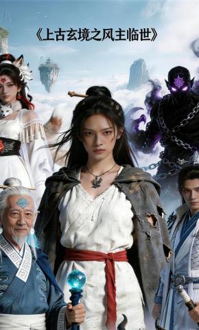 短剧《上古玄境之风主临世》海报