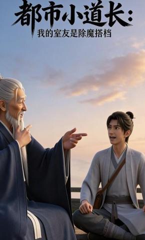 短剧《都市小道长：我的室友是除魔搭档》海报