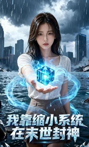 短剧《我靠缩小系统在末世封神》海报