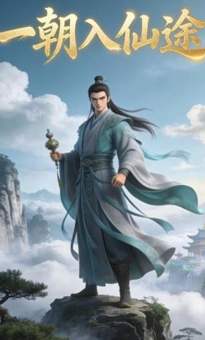 短剧《一朝入仙途》海报