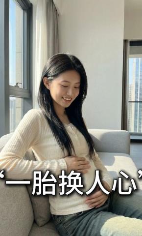 短剧《一胎换人心》海报