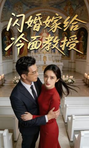 短剧《闪婚嫁给冷面教授》海报