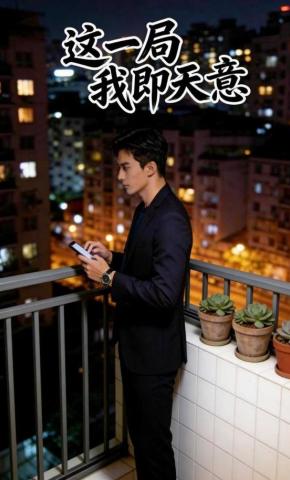 短剧《这一局，我即天意》海报