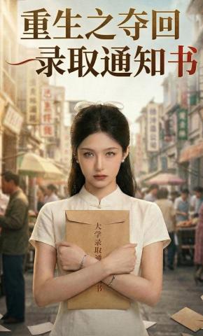 短剧《重生之夺回录取通知书》海报