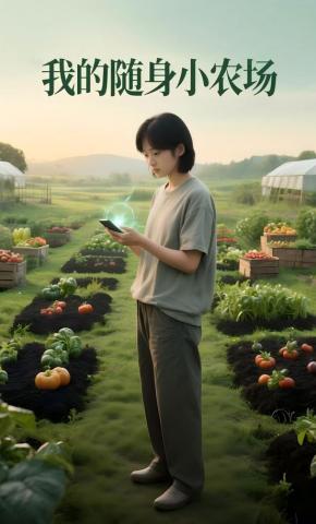 短剧《我的随身小农场》海报