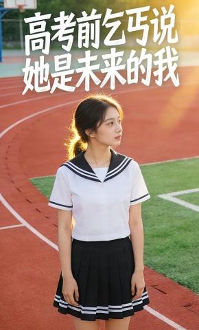 短剧《高考前乞丐说她是未来的我》海报