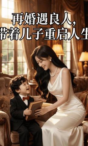 短剧《再婚遇良人，带着儿子重启人生》海报