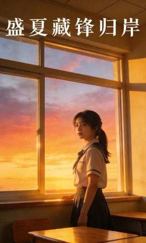 短剧《盛夏藏锋归岸》海报