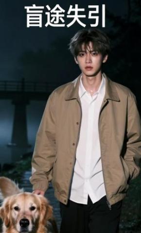 短剧《盲途失引》海报