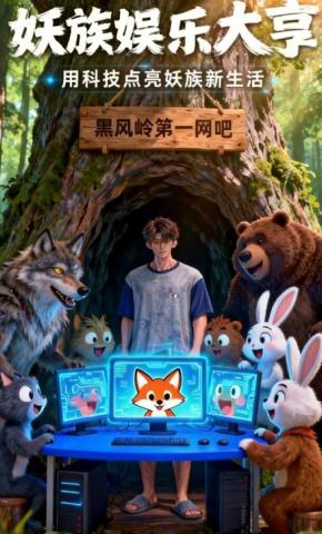 短剧《妖族娱乐大亨》海报