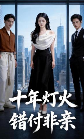 短剧《十年灯火，错付非亲》海报