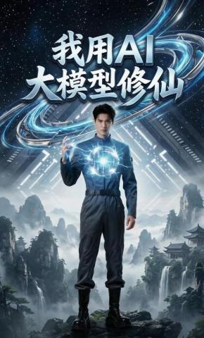 短剧《我用AI大模型修仙》海报