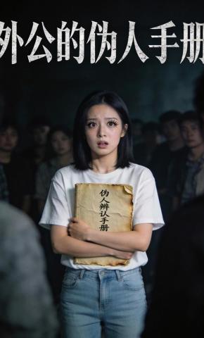 短剧《外公的伪人手册》海报