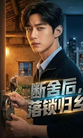 短剧《断舍后，落锁归乡》海报