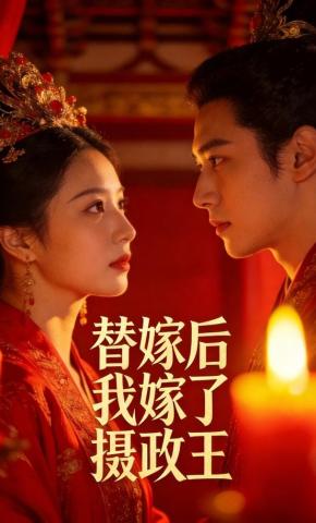 短剧《替嫁后我嫁了摄政王》海报