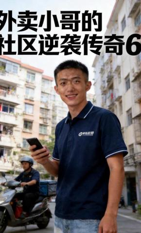 短剧《外卖小哥的社区逆袭传奇6》海报