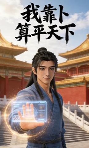 短剧《我靠卜算平天下》海报