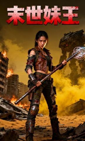 短剧《末世妹王》海报