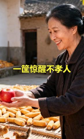 短剧《一筐惊醒不孝人》海报