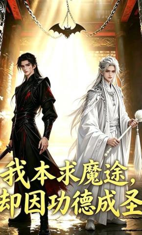 短剧《我本求魔途，却因功德成圣》海报