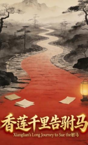 短剧《香莲千里告驸马》海报