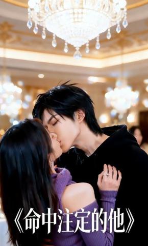 短剧《命中注定的他》海报