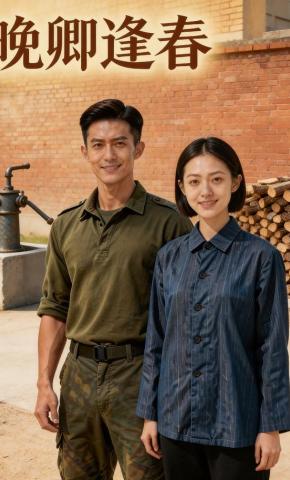 短剧《晚卿逢春》海报