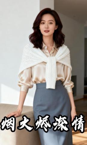 短剧《烟火烬深情》海报