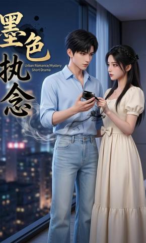 短剧《墨色执念》海报