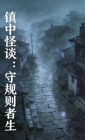 短剧《镇中怪谈：守规则者生》海报