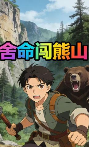 短剧《舍命闯熊山》海报