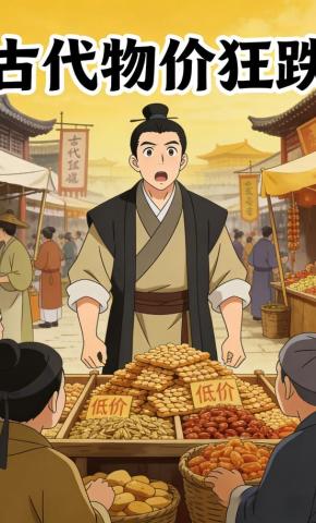短剧《古代物价狂跌》海报