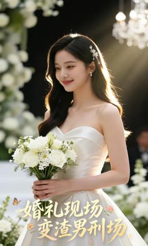 短剧《婚礼现场变渣男刑场》海报