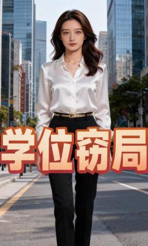 短剧《学位窃局》海报