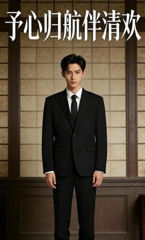 短剧《予心归航伴清欢》海报