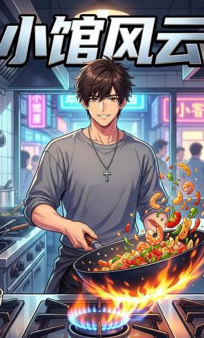 短剧《小馆风云》海报