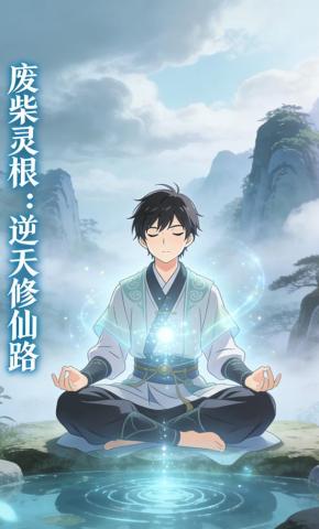 短剧《废柴灵根：逆天修仙路》海报