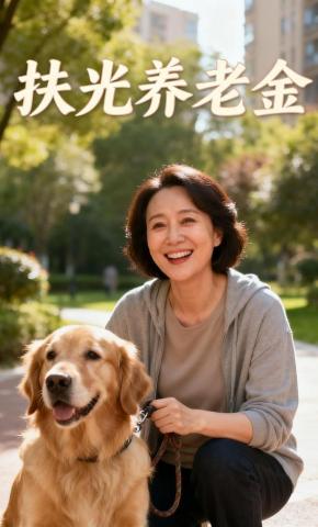 短剧《扶光养老金》海报