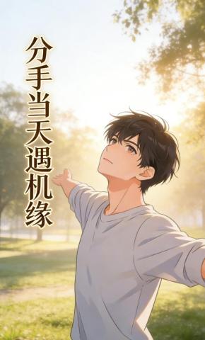 短剧《分手当天遇机缘》海报