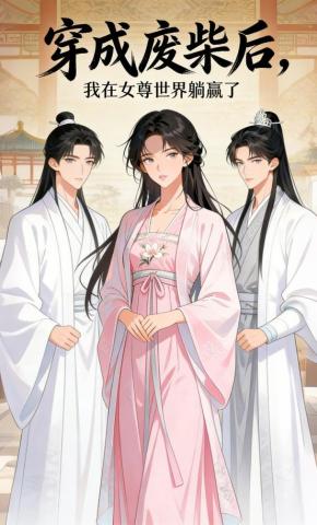 短剧《穿成废柴后，我在女尊世界躺赢了》海报