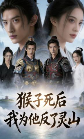 短剧《猴子死后，我为他反了灵山》海报