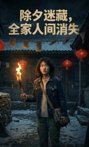 短剧《除夕迷藏，全家人间消失》海报