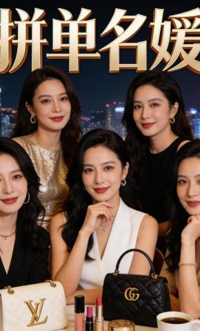 短剧《拼单名媛》海报